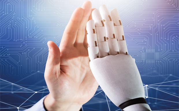 A.I. high five image