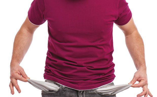 Empty pockets image
